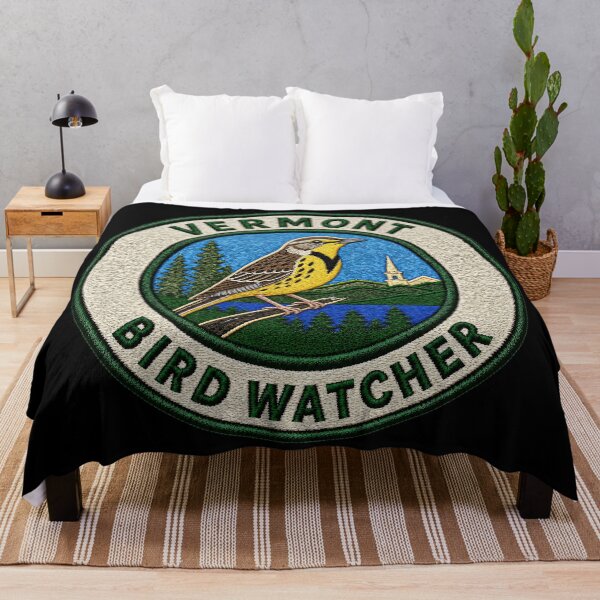 Item preview, Vermont Bird Watcher – Eastern Meadowlark Patch designed and sold by The-Drip-Studio.