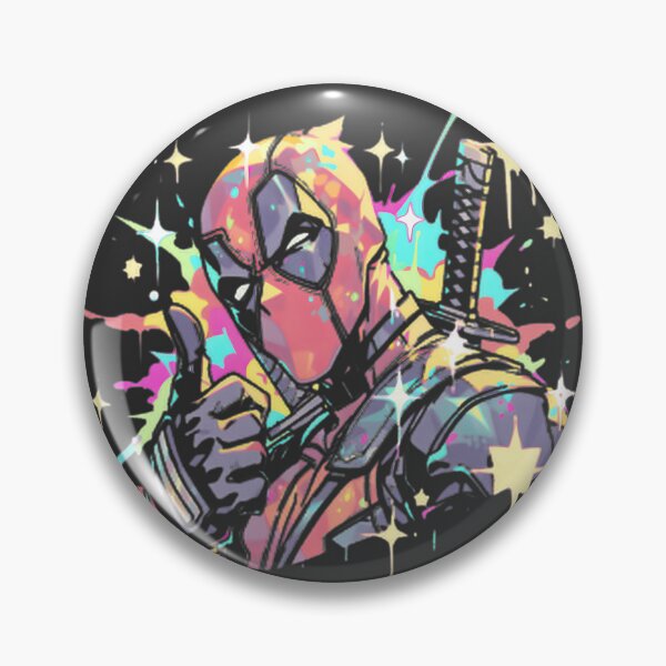 Item preview, Deadpool Neon Graffiti Art PERFECT GIFT FOR YOU AND FRIENDS designed and sold by NewVision-Shop.