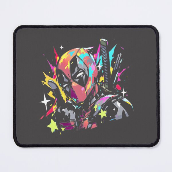 Item preview, Deadpool Neon Graffiti Portrait LIMITED EDITION designed and sold by NewVision-Shop.