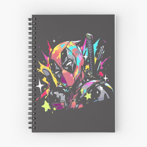 Item preview, Deadpool Neon Graffiti Portrait LIMITED EDITION designed and sold by NewVision-Shop.