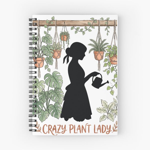 Item preview, Crazy Plant Lady Boho Houseplant Gardening Mom designed and sold by AmberlightArt.