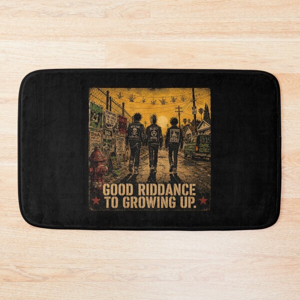 Item preview, Good Riddance to Growing Up Green Nostalgia | Day Punk Rock Fan Art Poster designed and sold by Fanverse Merchandise.