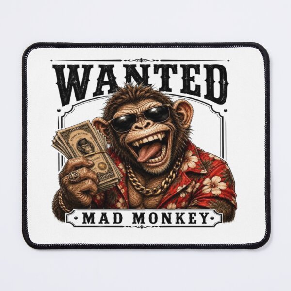 Item preview, Wanted Mad Monkey Money Streetwear. designed and sold by BaddieNz.