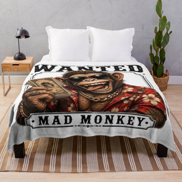 Item preview, Wanted Mad Monkey Money Streetwear. designed and sold by BaddieNz.