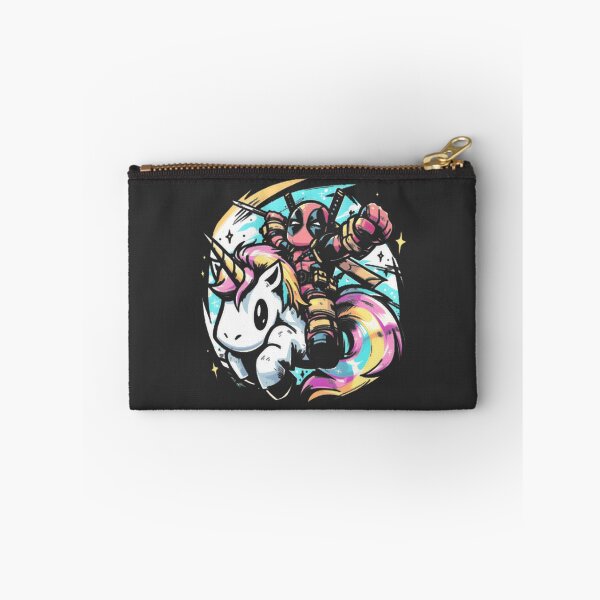 Item preview, Deadpool Riding Colorful Unicorn Chibi PERFECT GIFT FOR YOU AND FRIENDS designed and sold by NewVision-Shop.