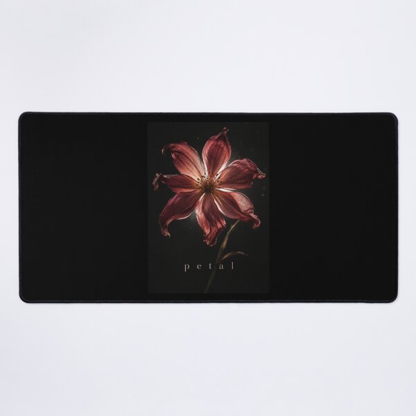 Item preview, Petal Dark Grande Botanical Fan Art Print | AG8 Era Ariana Aesthetic Poster designed and sold by Fanverse Merchandise.