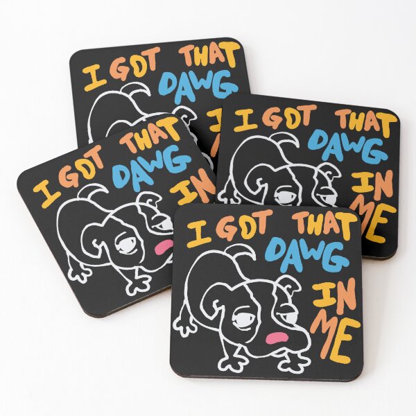 Item preview, I got that dawg in me - multicoloured  designed and sold by MileAMinBrain.