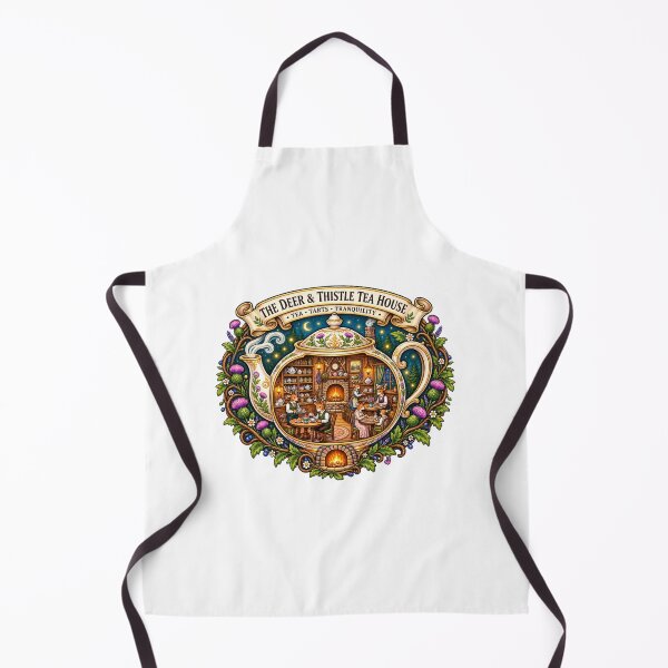 Item preview, Deer & Thistle Tea House | Enchanted Woodland Deer Tea Party designed and sold by MrDev.