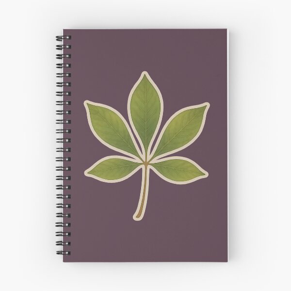 Item preview, Watercolor Botanical Leaves Nature Inspired Collection: Buckeye designed and sold by PinUpPizzazz.