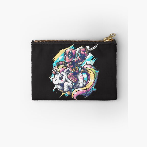 Item preview, Deadpool Riding Colorful Unicorn Chibi PERFECT GIFT FOR YOU AND FRIENDS designed and sold by NewVision-Shop.