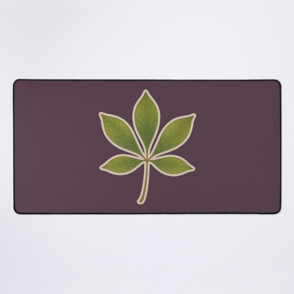 Item preview, Watercolor Botanical Leaves Nature Inspired Collection: Buckeye designed and sold by PinUpPizzazz.