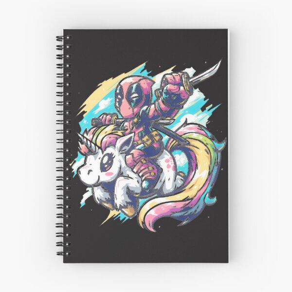 Item preview, Deadpool Riding Colorful Unicorn Chibi PERFECT GIFT FOR YOU AND FRIENDS designed and sold by NewVision-Shop.