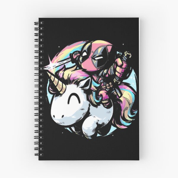 Item preview, Deadpool Riding Colorful Unicorn Chibi ⭐⭐⭐⭐⭐ designed and sold by NewVision-Shop.