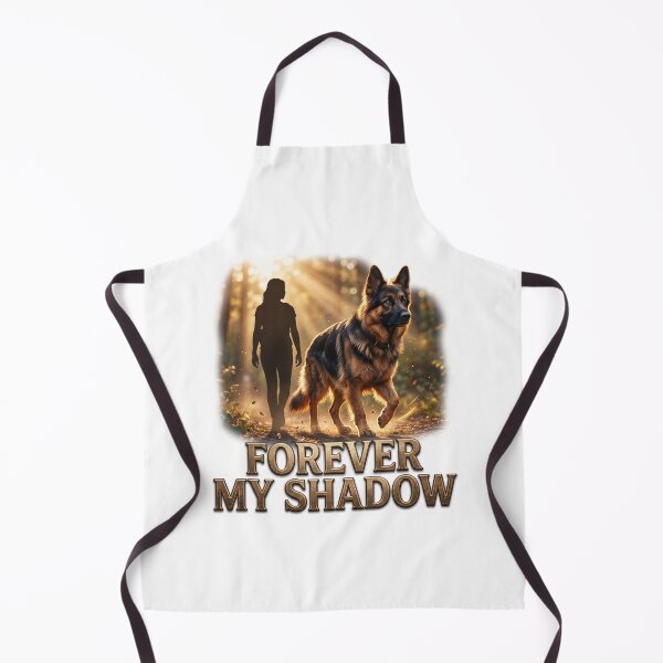 Item preview, Forever My Shadow German Shepherd Art designed and sold by pradeepvisuals.
