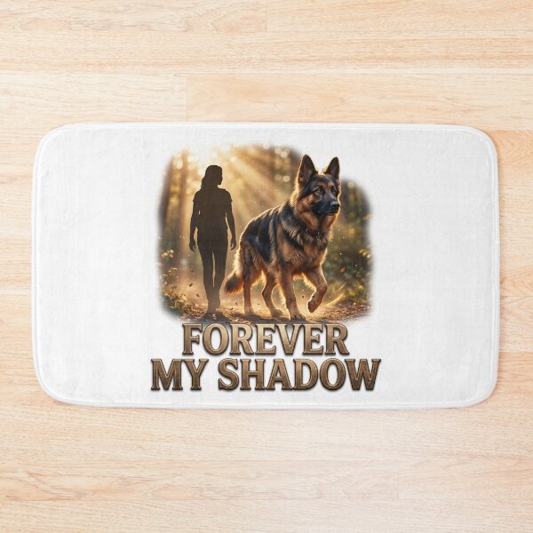 Item preview, Forever My Shadow German Shepherd Art designed and sold by pradeepvisuals.
