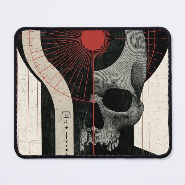Item preview, Occult Skull Design, Engraved Anatomy Art, Gothic Memento Mori designed and sold by Hermetic Codex.