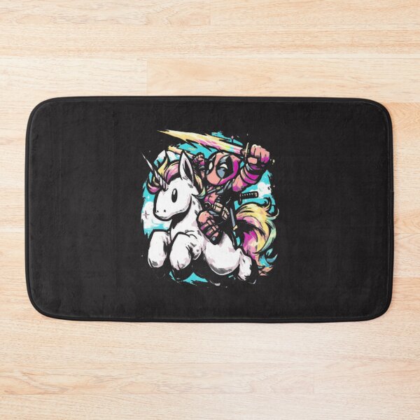 Item preview, Deadpool Riding Colorful Unicorn Fan Art ⭐⭐⭐⭐⭐ designed and sold by NewVision-Shop.