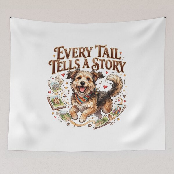 Item preview, Dog Story Rescue Puppy Heartwarming Art designed and sold by pradeepvisuals.
