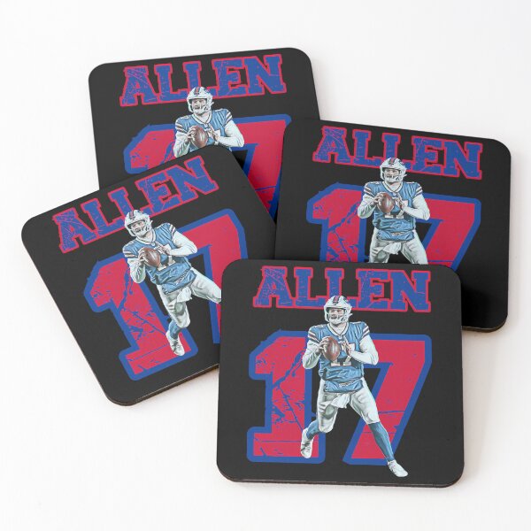 Item preview, Josh Allen Number 17 Buffalo Football Quarterback designed and sold by RoryBeahan.