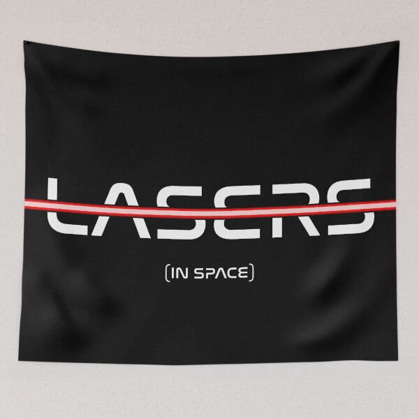 Item preview, Lasers (in space) designed and sold by Adrianna Allen.