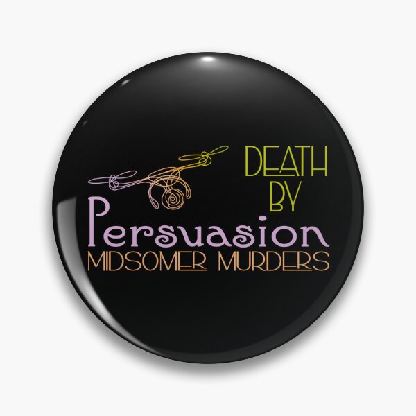Item preview, Death By Persuasion Fan Art (on Black) designed and sold by PawsitiveMum3.