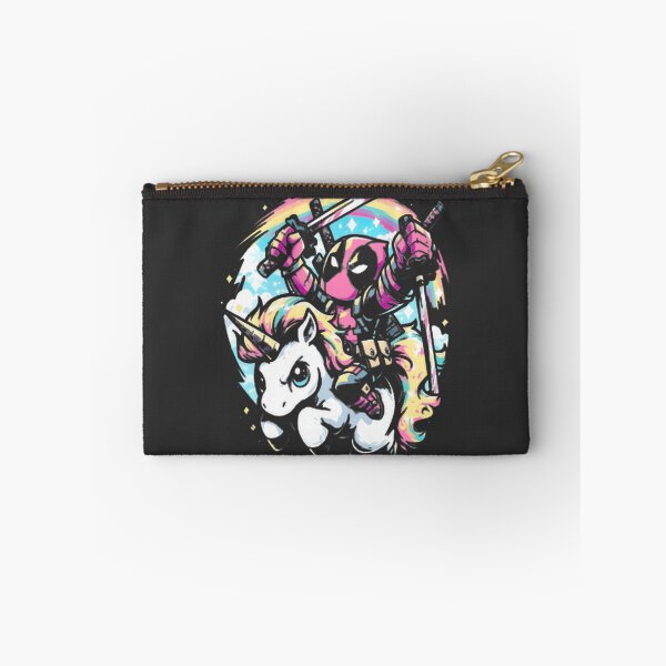 Item preview, Deadpool Riding Colorful Unicorn Fan Art PERFECT GIFT FOR YOU AND FRIENDS designed and sold by NewVision-Shop.
