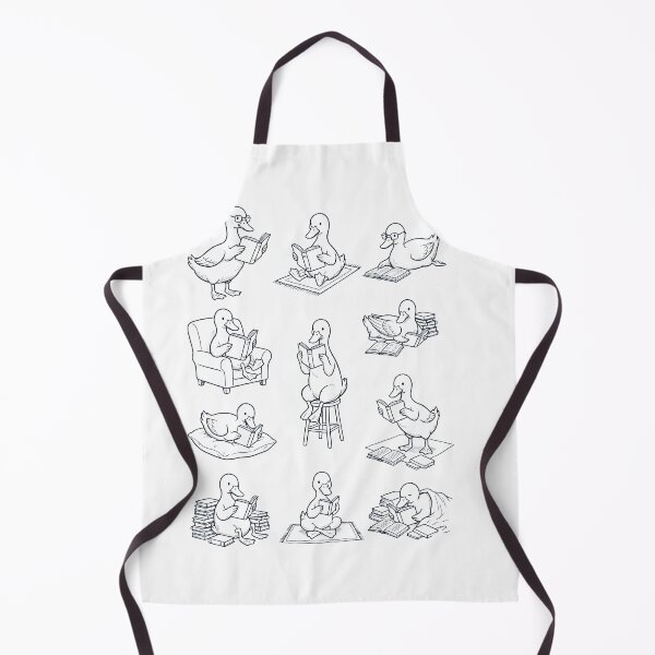 Item preview, Vintage Duck Book Reader Reading Animal Lover designed and sold by dian-rody-crest.