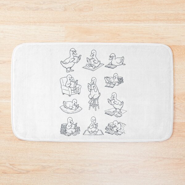 Item preview, Vintage Duck Book Reader Reading Animal Lover designed and sold by dian-rody-crest.