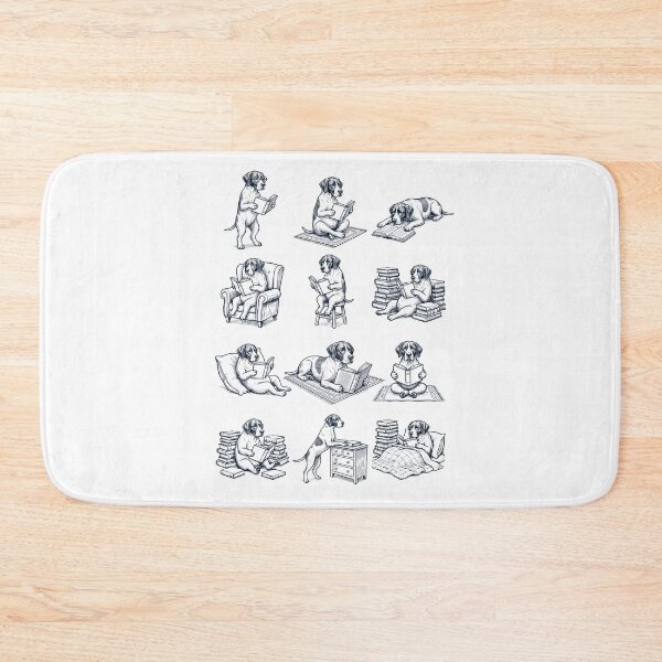 Item preview, Vintage English Pointer Book Reader Reading Dog Lover designed and sold by dian-rody-crest.