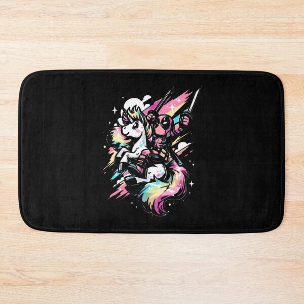 Item preview, Deadpool Riding Rainbow Unicorn Fan Art ⭐⭐⭐⭐⭐ designed and sold by NewVision-Shop.
