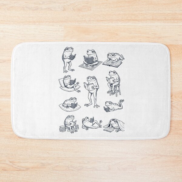 Item preview, Vintage Frog Book Reader Reading Animal Lover designed and sold by dian-rody-crest.