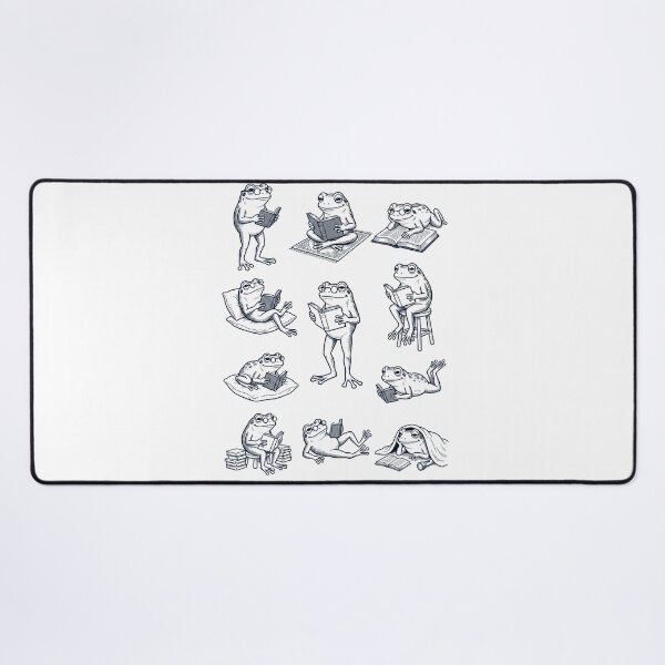 Item preview, Vintage Frog Book Reader Reading Animal Lover designed and sold by dian-rody-crest.