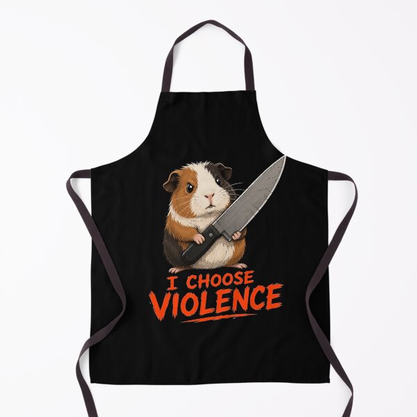 Item preview, I Choose Violence Guinea Pig designed and sold by TheEndDesign.