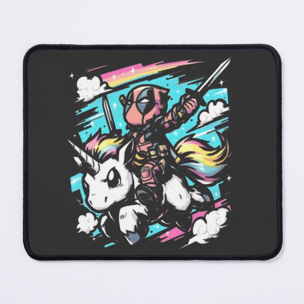 Item preview, Deadpool Riding Rainbow Unicorn Fan Art PERFECT GIFT FOR YOU AND FRIENDS designed and sold by NewVision-Shop.