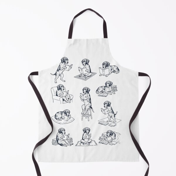 Item preview, Vintage German Shorthaired Pointer Book Reader Reading Dog Lover designed and sold by dian-rody-crest.