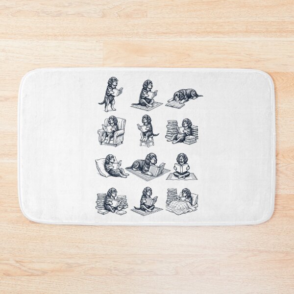 Item preview, Vintage Gordon Setter Book Reader Reading Dog Lover designed and sold by dian-rody-crest.