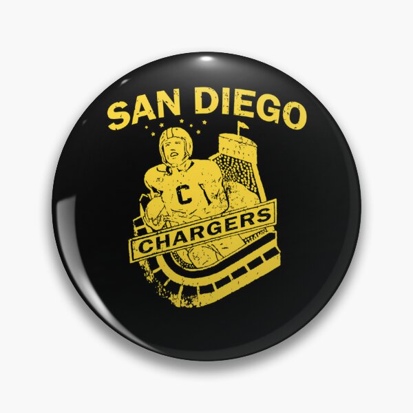 Item preview, San Diego Chargers Yellow Football Heritage designed and sold by RoryBeahan.