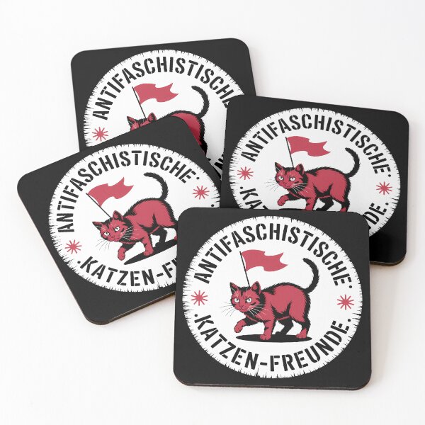 Artikelvorschau, Antifaschistische Katzen Freunde - Linke Antifaschismus Merch entworfen und verkauft von LoFizzy.