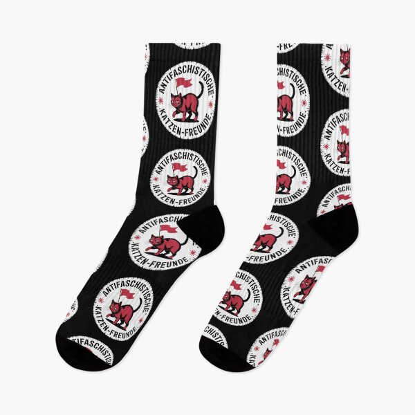 Artikelvorschau, Antifaschistische Katzen Freunde - Linke Antifaschismus Merch entworfen und verkauft von LoFizzy.