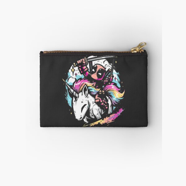 Item preview, Deadpool Riding Rainbow Unicorn Katana Art ⭐⭐⭐⭐⭐ designed and sold by NewVision-Shop.