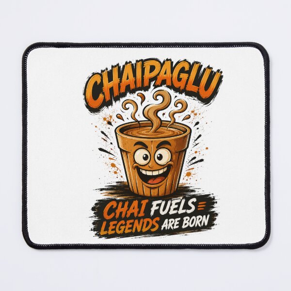 Item preview, Chai Paglu Chai Fuels Legends Are Born designed and sold by DKSH1234.