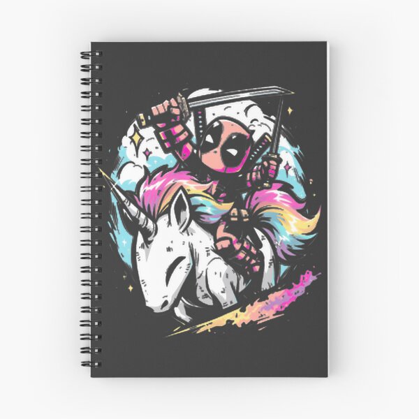 Item preview, Deadpool Riding Rainbow Unicorn Katana Art ⭐⭐⭐⭐⭐ designed and sold by NewVision-Shop.
