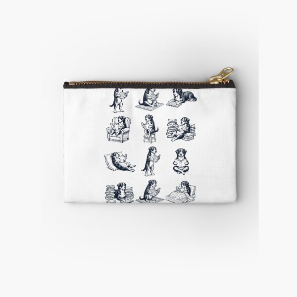 Item preview, Vintage Greater Swiss Mountain Dog Book Reader Reading Dog Lover designed and sold by dian-rody-crest.