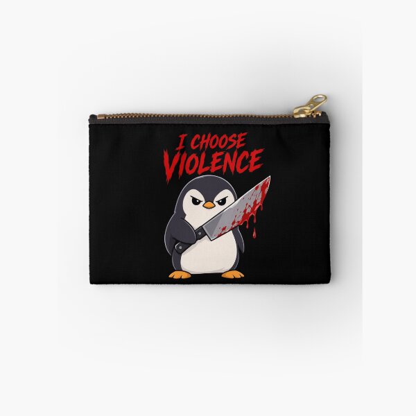 Item preview, I Choose Violence Penguin  designed and sold by TheEndDesign.