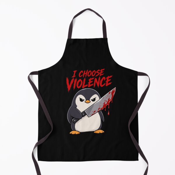 Item preview, I Choose Violence Penguin designed and sold by TheEndDesign.