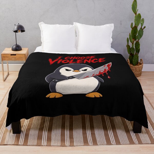 Item preview, I Choose Violence Penguin designed and sold by TheEndDesign.