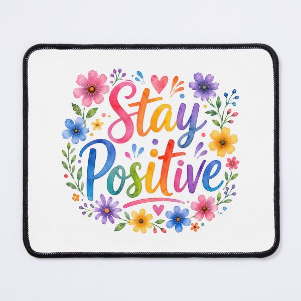 Item preview, Stay positive designed and sold by nimmitrends.
