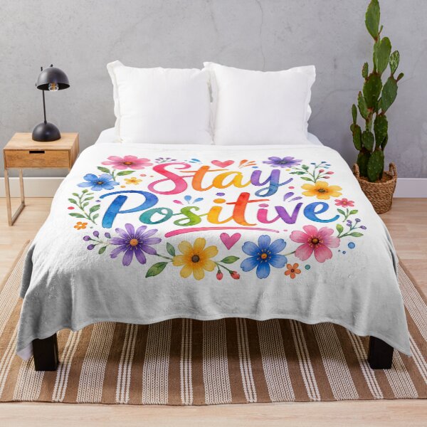 Item preview, Stay positive designed and sold by nimmitrends.