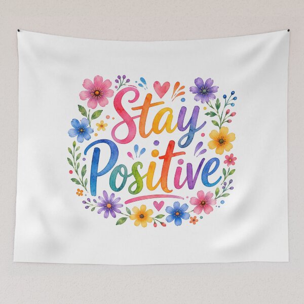 Item preview, Stay positive designed and sold by nimmitrends.