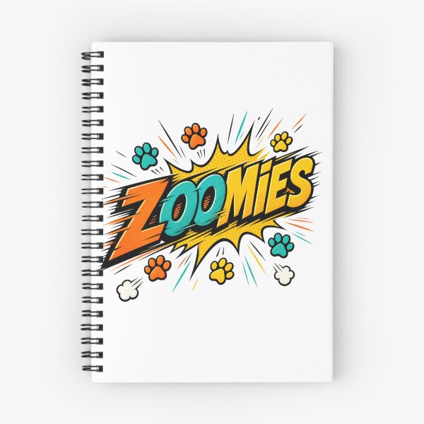Item preview, Zoomies Funny Dog Comic Pop Art designed and sold by MOSIDRIP™.